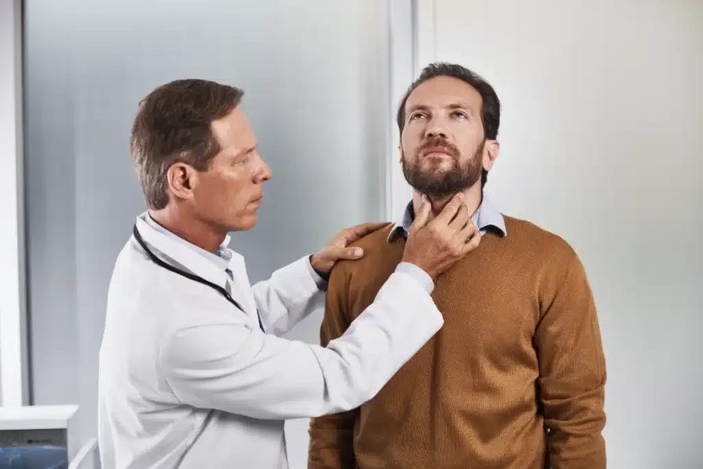 Pharmedio Krtań Lekarz pacjent Badanie