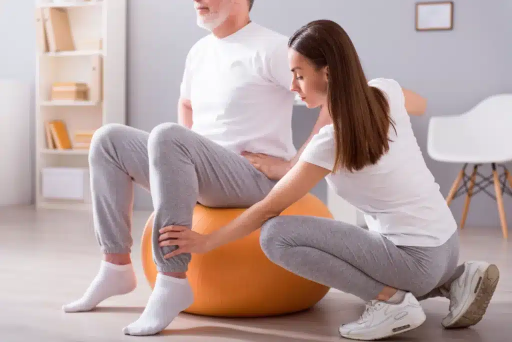 Pharmedio Rehabilitacja Ćwiczenia Piłka