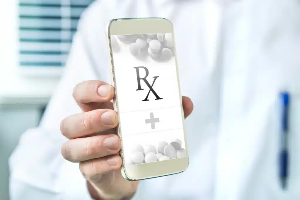 Pharmedio e-recepta aplikacja telefon