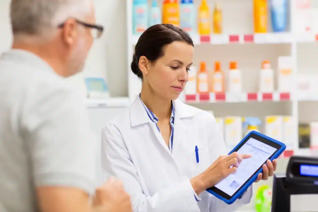 Pharmedio Farmaceuta Pacjent Doradzanie Porada Obsługa pacjenta