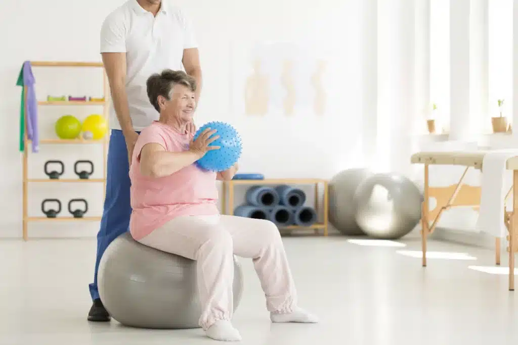 Pharmedio Rehabilitacja Ćwiczenia Piłka