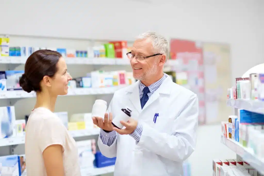 Pharmedio Farmaceuta Pacjent Doradzanie Porada Obsługa pacjenta