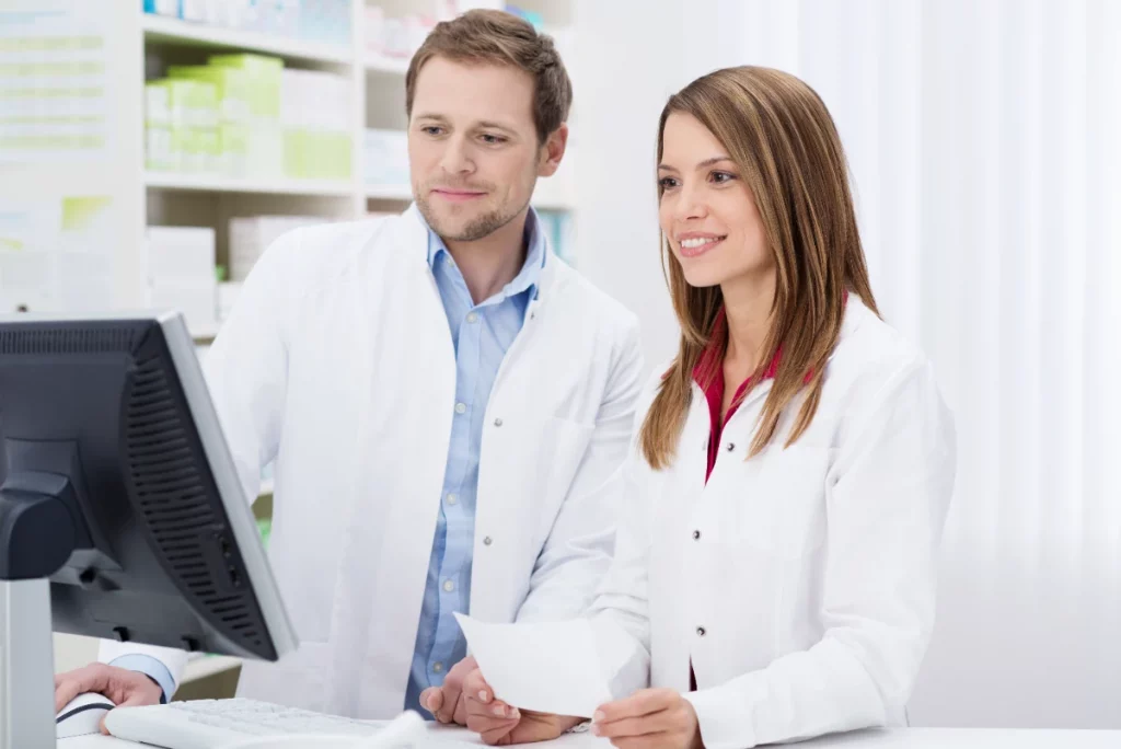 Pharmedio Farmaceuci Współpraca Komputer