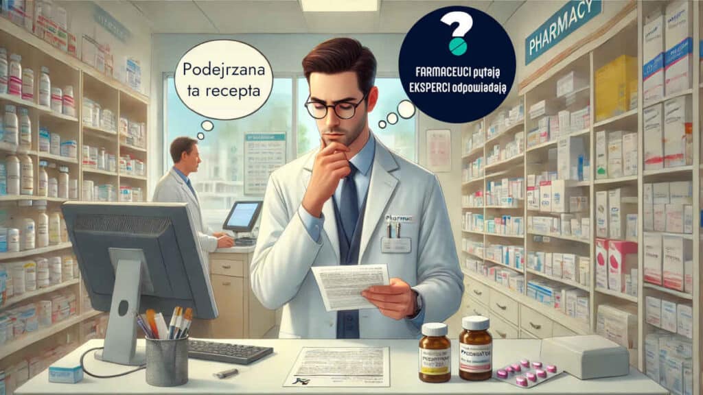 Box FPEO farmacauta zastanawia podejrzana recepta realizacja