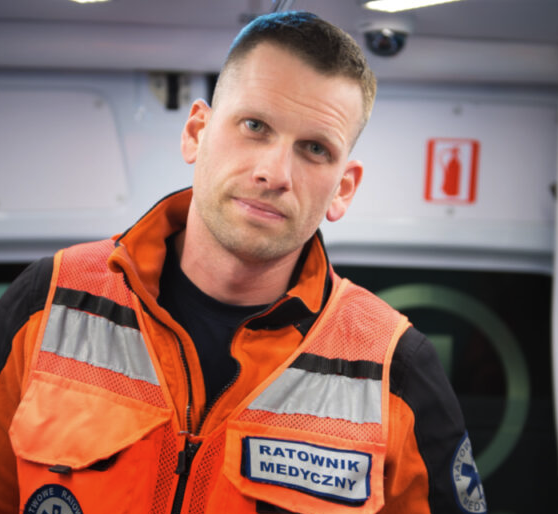 Karol Bączkowski ratownik medyczny